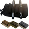 Tactical Vest Backpack Organizer - Detachable Stretch Nylon Tool Rack with MOLLE-Compatible Bracket System | Heavy-Duty Multi-Purpose Storage Bag for Outdoor Gear, EDC Tools & Survival Equipment