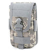 Double-Layer Molle-Compatible Mobile Phone Bag & EDC Tool Pouch – Lightweight and Durable Waist Pack for Outdoor Sports, Hiking, Travel, and Everyday Carry