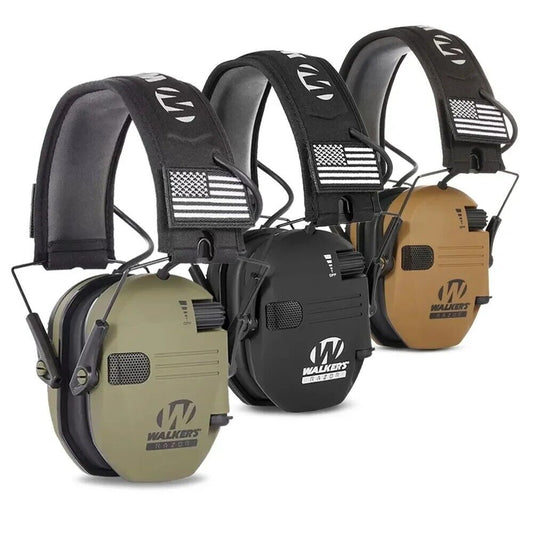 Outdoor Head-mount Noise Reduction Pickup Headphones Hearing Protection Earmuffs