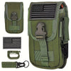 Outdoor Molle EDC Tool Waist Bag Phone Bag with D-Ring Buckle and Gear Clip