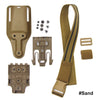 Quick Locking Leg Strap System for G17 & M9 - Compatible with QLS 19 & 22, Tactical Platform Adapter for Secure Holster Mounting