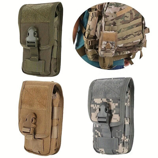 Molle Accessory EDC Tool Bag for Hiking Running Outdoor Nylon Phone Waist Pack