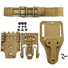 Quick Release Drop Leg Holster Kit with QLS 19/22 Adapter Belt Loop for Hunting