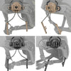 360° Rotation Noise-reducing Helmet Headphone Bracket Accessory For 19~21mm Rail