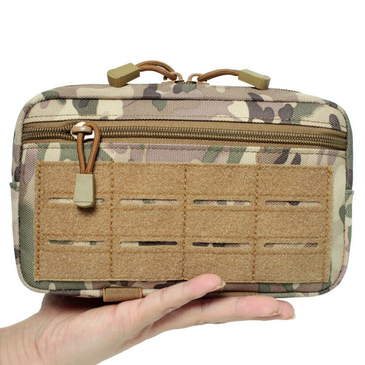 Outdoor Compact Molle Pack EDC Emergency Tool Kit Nylon Vest Accessory Bag
