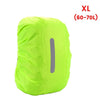 25-70L Waterproof Outdoor Mountaineering Bag Rain Cover Safety Reflective Strip