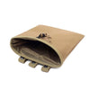 Outdoor Camping Vest Accessory Bag with Drawstring Molle EDC Tool Storage Bags