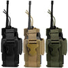 Outdoor Molle Rugged Radio Holster Securely Secures Radio To Belts and Vests