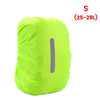 25-70L Waterproof Outdoor Mountaineering Bag Rain Cover Safety Reflective Strip