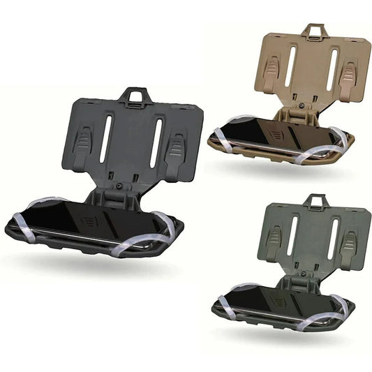 MOLLE Folding Navigation Board Map Box Management Panel Phone Holder Screen