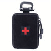 Compact Molle EDC Storage Bag EMT First Aid Bag Nylon Utility Bag with Carabiner