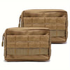 Wear-resistant Outdoor Multifunctional EDC Camping Molle Tool Zipper Waist Bag
