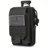 Sports Storage Sundries Waist Bag Molle Mobile Phone Bag With D-shaped Buckle
