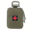 Compact Molle EDC Storage Bag EMT First Aid Bag Nylon Utility Bag with Carabiner