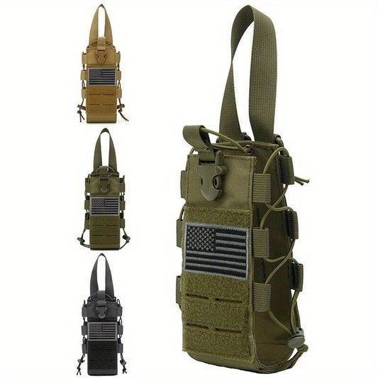 Molle Water Bottle Holder Adjustable Water Bottle Bag Tote Bag EDC Tool Kit