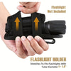 Nylon Outdoor Sports Flashlight Holder Universal Camping Flashlight Waist Case