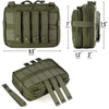 MIL-SPEC MOLLE Tactical Medic Bag | High-Capacity Outdoor Storage System with Waterproof First Aid Compartment & Multi-Tool Organizer | 1000D Cordura® Expandable Platform for Backpack/Vest Load Bearing