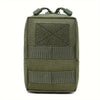 Outdoor Zipper EDC Tool Phone Waist Bag Sports Molle Pack Accessory Tools Bag
