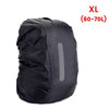 25-70L Waterproof Outdoor Mountaineering Bag Rain Cover Safety Reflective Strip