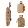 Compact Molle EDC Storage Bag EMT First Aid Bag Nylon Utility Bag with Carabiner