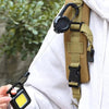 Automatic Retractable Wire Rope Anti-theft Keychain Backpack Fishing Accessories