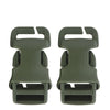 2pcs Backpack Quick Release Buckle Quick Connect Mounting Connector Buckle