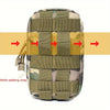 EDC Molle Bag Nylon Waist Bag Outdoor Portable Waist Bag Accessory Tools Bag