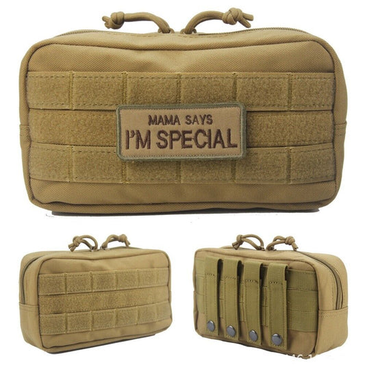 EDC Tool Waist Pack Outdoor MOLLE Accessory Bag Waist Seal Vest Hanging Bag