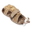 Heavy-Duty 1000D Nylon Foldable Water Bottle Bag - Waterproof and Tear-Resistant Cover for Camping, Hiking, and Fishing