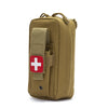 Nylon Molle EMT Emergency Tool Bag with Cross Patch Tourniquet and Scissors Set