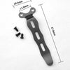 Tactical Stainless Steel Pot Mount - Multi-Function Back Clip Bracket System with Knife Scabbard Holder & Adjustable Straps | Heavy-Duty Rust-Proof Cookware Rack for Camping, Backpacking & Survival Gear Organization