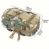 EDC Molle Bag Nylon Waist Bag Outdoor Portable Waist Bag Accessory Tools Bag