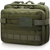 1000D Nylon Emergency Tool Waist Pack Storage Bag Molle EDC Travel First Aid Bag