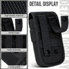 Outdoor Molle EDC Tool Waist Bag Phone Bag with D-Ring Buckle and Gear Clip