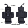 Tactical MOLLE Radio Pouch - Heavy-Duty Waterproof Walkie Talkie Holder with Quick-Release Straps & Secure Locking | Universal Fit for Motorola, Baofeng & Military Radios | Outdoor, Camping & Emergency Communication Gear