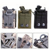 Outdoor Walkie-talkie Stand Bag Pocket for Molle Backpack Vest EDC Tool Pack
