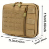 Molle Multifunctional EDC Tool Storage Waist Pack For Mountaineering Camping Bag