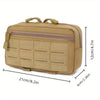 Outdoor Molle Pack Horizontal Management Waist Bag Multi-purpose EDC Tool Bag