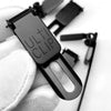 Tactical K - Style Heavy - Duty Polymer Multi - Purpose Universal Clip System: A Must - Have for Outdoor, Tactical and EDC. Perfectly Fits Knives, Tools and Holsters, with MOLLE - Compatible Locking Adapter and Adjustable Tension