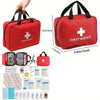 Multi-purpose First Aid Kit with Bandage Tweezer 152pcs Emergency Accessory Tool