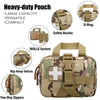 Tactical Outdoor Training Waist Pack with MOLLE Compatibility – Durable and Versatile EMT, EDC, and Accessory Storage Bag for Hiking, Camping, and Field Use