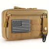 Outdoor Sports Molle Pack Accessory Tools Bag 1000D Nylon Tactical EDC Waist Bag
