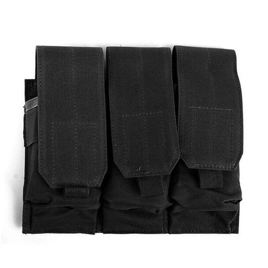 Tactical Modular MOLLE EDC Organizer | Triple-Layer Durable Utility Pouch for Walkie-Talkies, Tools & Outdoor Gear | Backpack/Vest-Compatible Expandable System for Survival, Hiking & Daily Carry