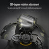 360° Rotation Noise-reducing Helmet Headphone Bracket Accessory For 19~21mm Rail