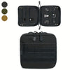 Outdoor EDC Molle Tool Zipper Waist Bag Outdoor Emergency Tool Storage Belt Bag