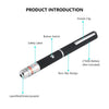 Tri-Color (Red/Green/Blue) 5mW Camping Laser Pointer | High-Visibility Single Dot Pen Light with Focus Adjustment | Multi-Purpose Outdoor Survival Tool for Night Navigation & Signaling