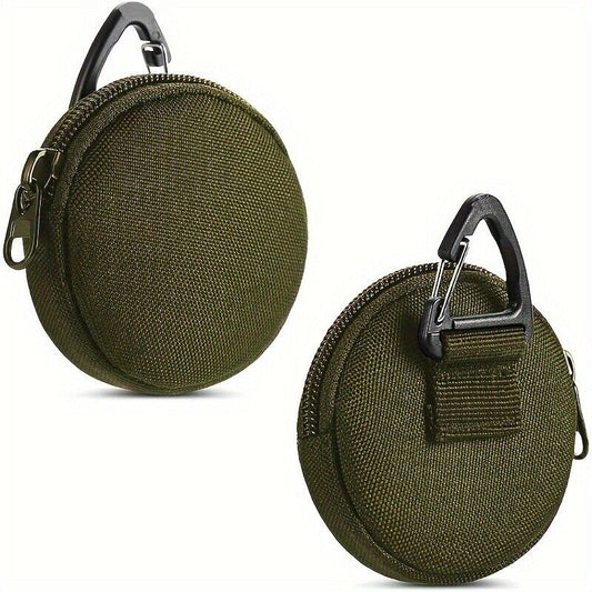 Outdoor Key Coin Bag Earphone Bag Pocket With Hanging Buckle Outdoor EDC Pack