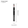 Tri-Color (Red/Green/Blue) 5mW Camping Laser Pointer | High-Visibility Single Dot Pen Light with Focus Adjustment | Multi-Purpose Outdoor Survival Tool for Night Navigation & Signaling