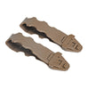 2-Pack Tactical MOLLE Malice Clips - Heavy-Duty Nylon Quick-Release Buckle Straps | Secure Locking Clips for Plate Carriers, Backpacks & Pouches | Military-Grade Gear Attachment System