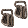 Heavy-Duty 5-Piece Multi-Purpose Carabiner Set - Includes D-Type Buckles and MOLLE Webbing Clips for Backpacks